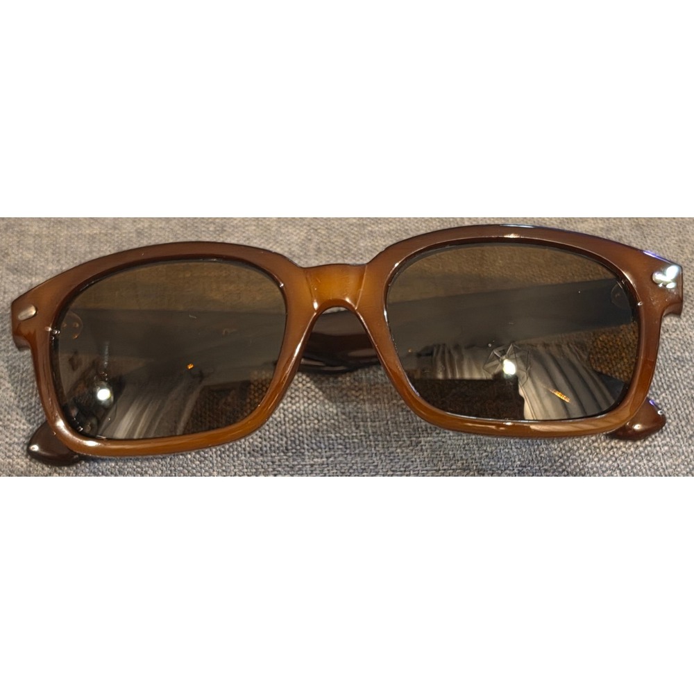 Vintage Vuarnet Traditionals 080 Sunglasses Brown Frame Pouilloux France